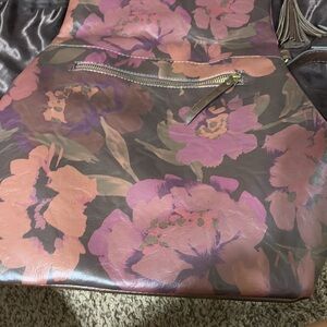 Floral Leather Women's Bag